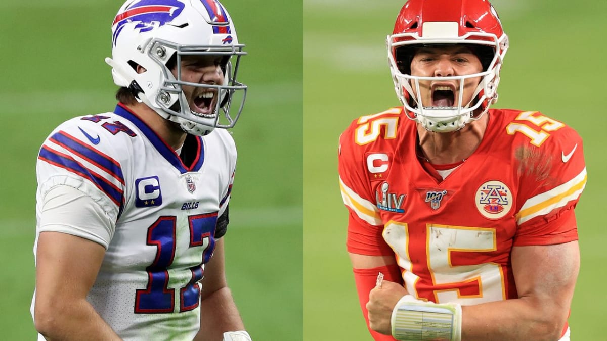 Patrick Mahomes and Josh Allen vs. Tom Brady and Aaron Rodgers in 'The  Match' Golf Event - Sports Illustrated Kansas City Chiefs News, Analysis  and More