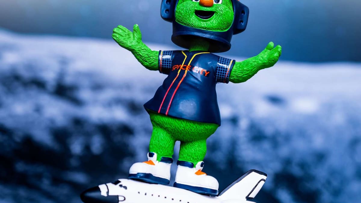 Racing Astronauts - Houston Astros - Olympus Mascots