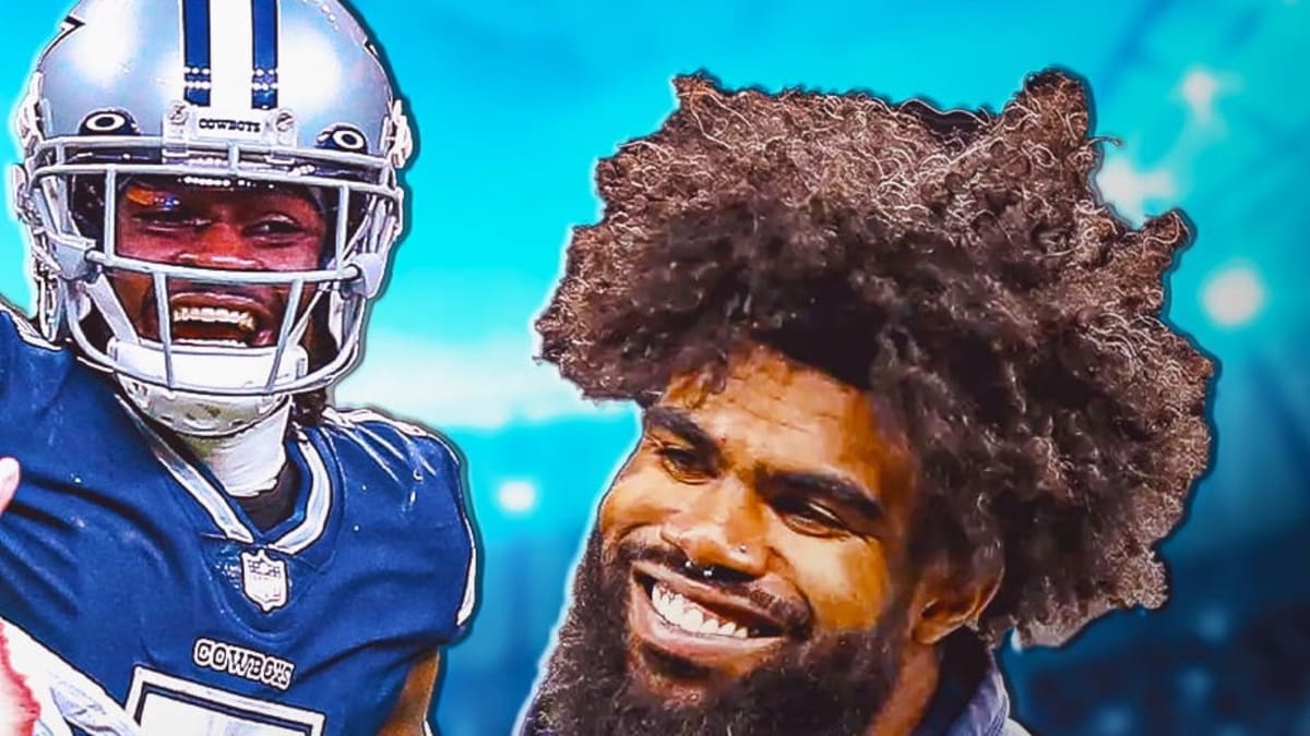 NFL_ Dallas''Cowboys''Men Trevon Diggs #7 Ezekiel Elliott #21