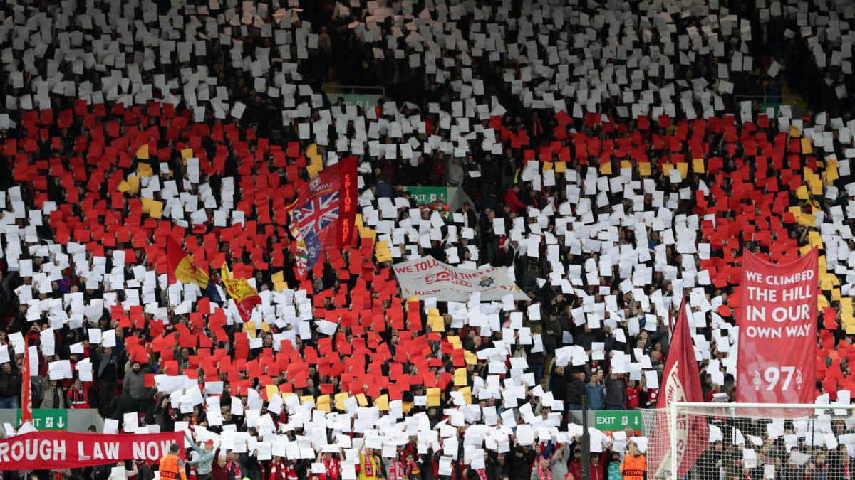 Club Brugge fans rile Man United by singing Liverpool anthem at