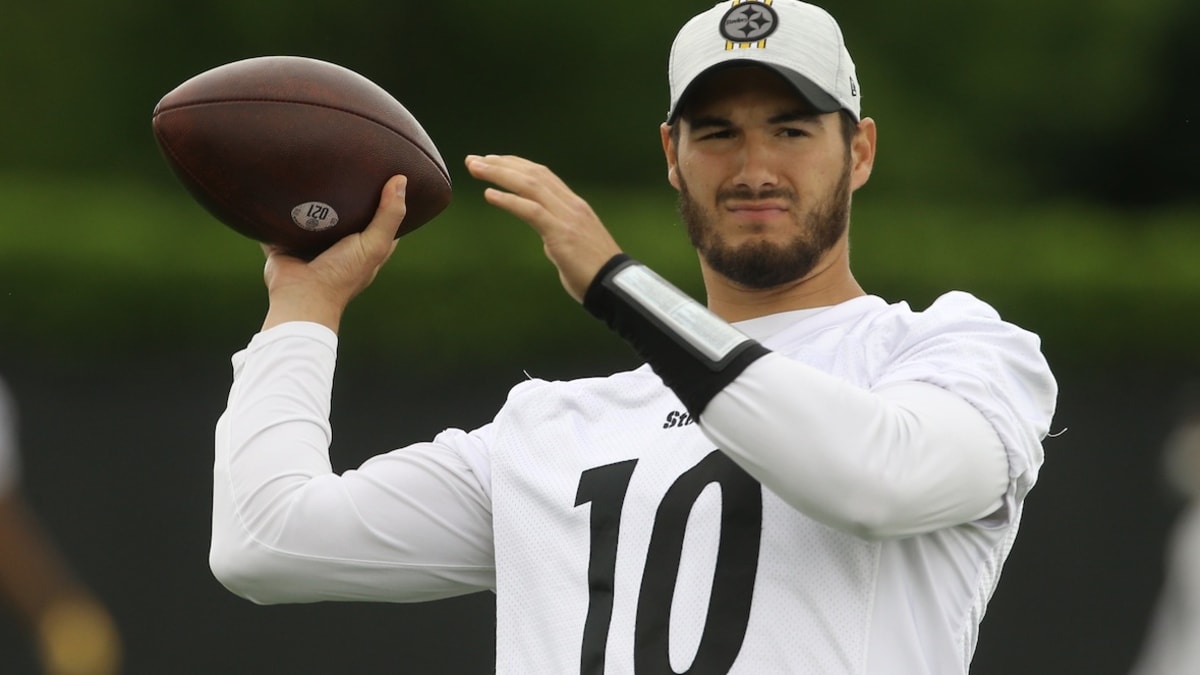 Mitchell Trubisky keen to be more aggressive as Pittsburgh