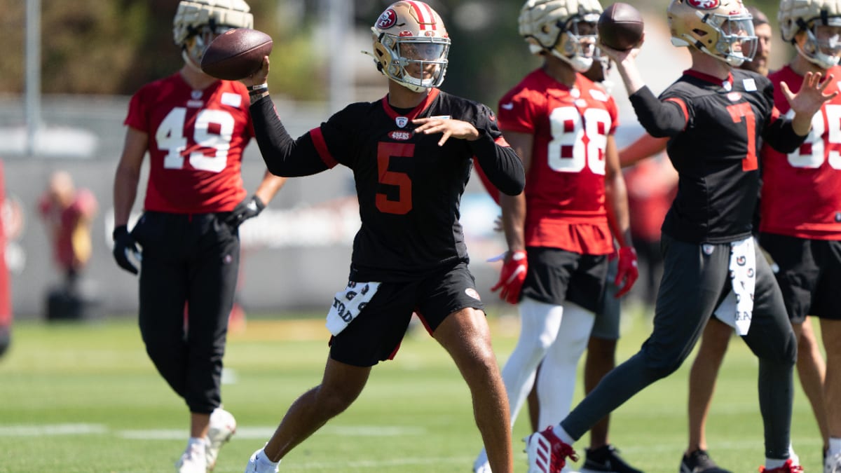 The Good and Not So Good from Day 2 of 49ers Training Camp: Trey Lance  Pulls a Jimmy G - Sports Illustrated San Francisco 49ers News, Analysis and  More