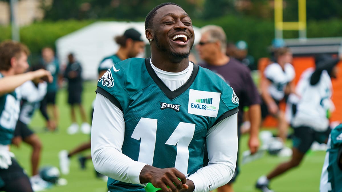 Why didn't Deebo Samuel receive a clap-back from Eagles' A.J. Brown?