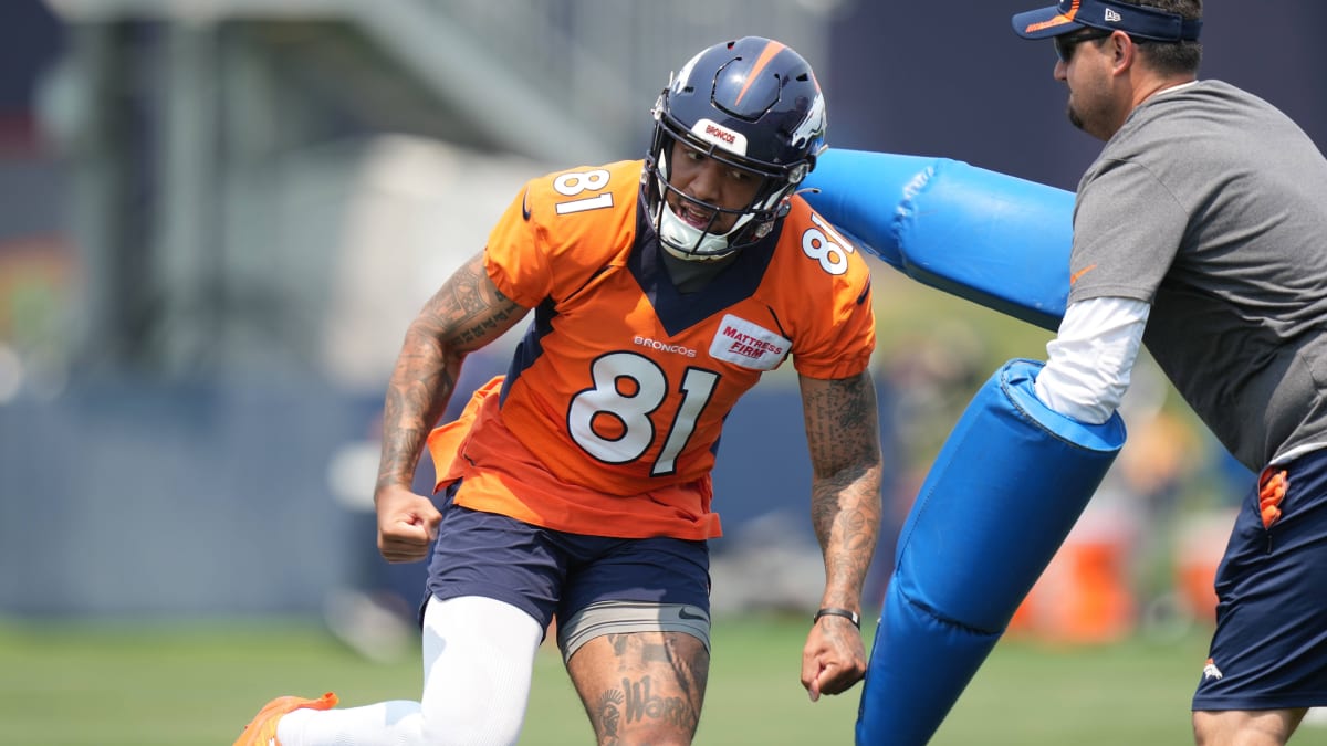 Denver Broncos WR Tim Patrick Gives a 'Bigger Boost' to Russell