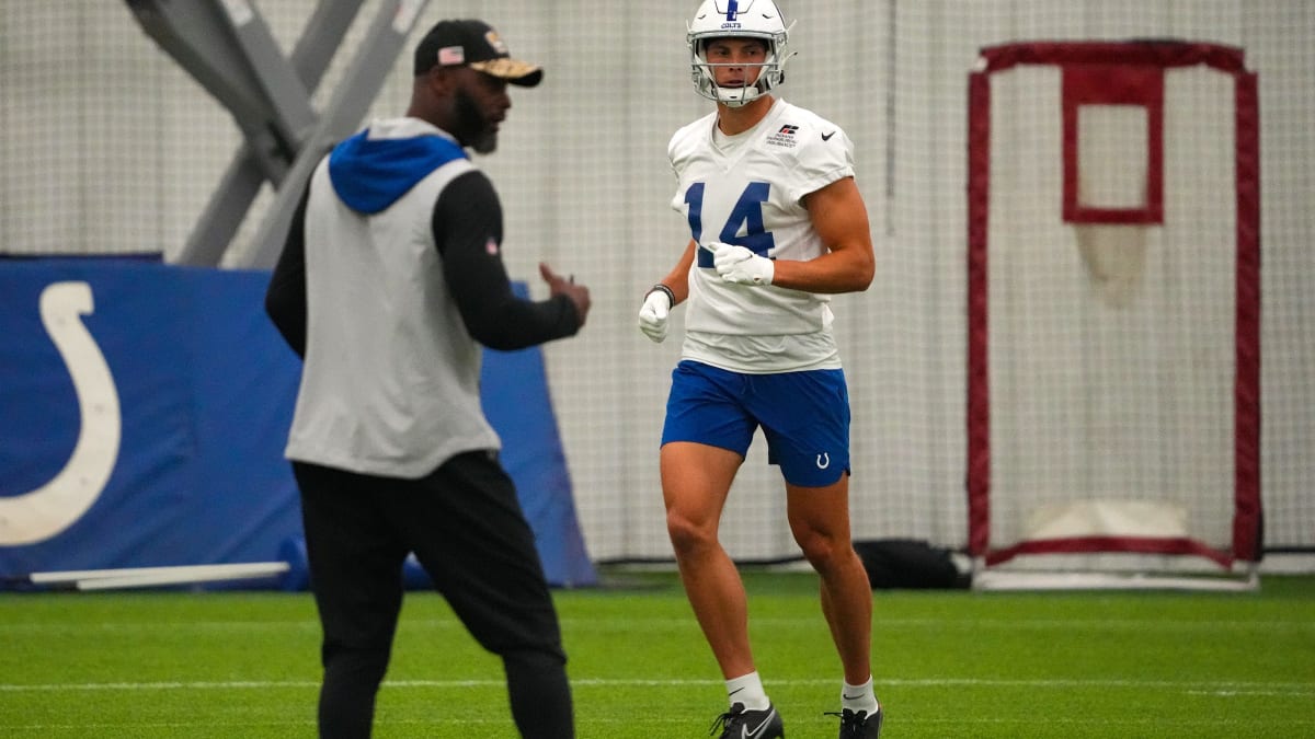 Indianapolis Colts' Alec Pierce getting trial by fire at training camp