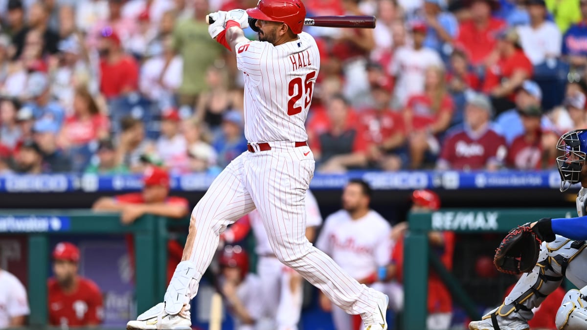 Phillies slugger Darick Hall salutes the superheroes in his life – NBC  Sports Philadelphia