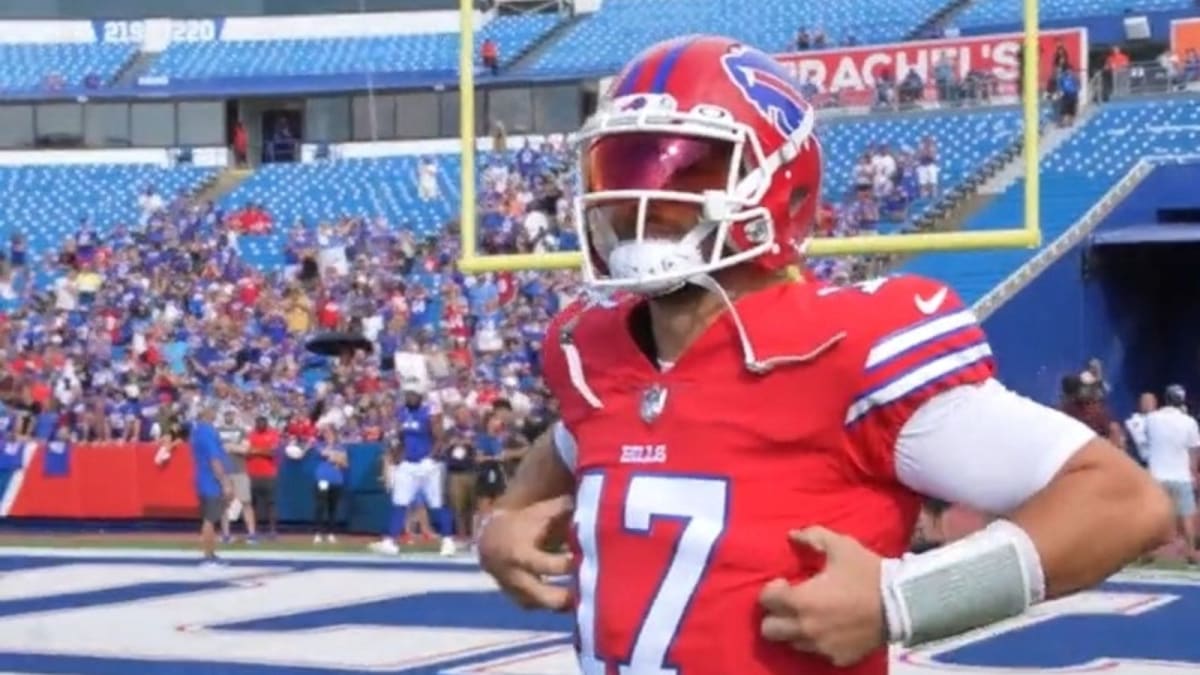 Buffalo Bills Red Alternate Jerseys