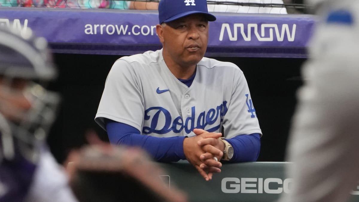 Dodgers Manager Dave Roberts on the 9th inning against Padres