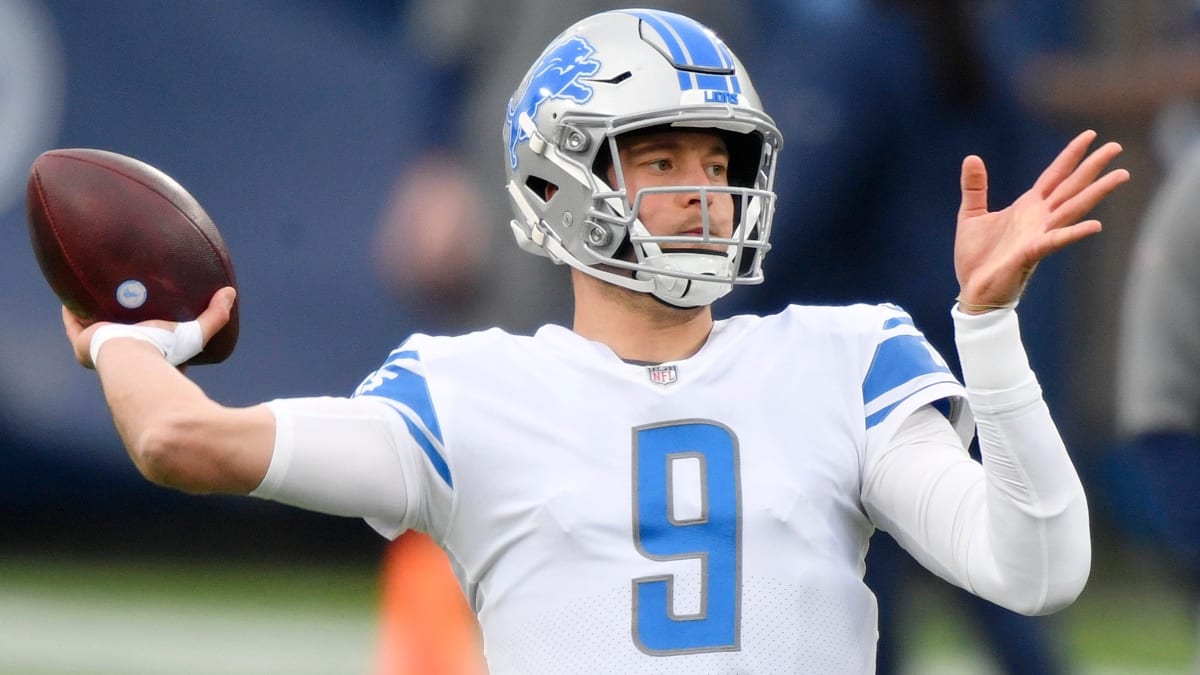 Lions' rookie first-round pick Jameson Williams officially switched his  jersey to No. 9 — Matthew Stafford's old Detroit number, per ESPN's…