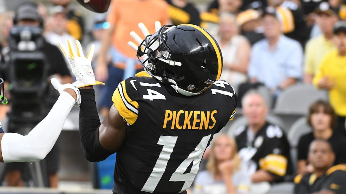 Steelers' Diontae Johnson on rookie WR George Pickens: 'He's a freak.  That's a special talent'