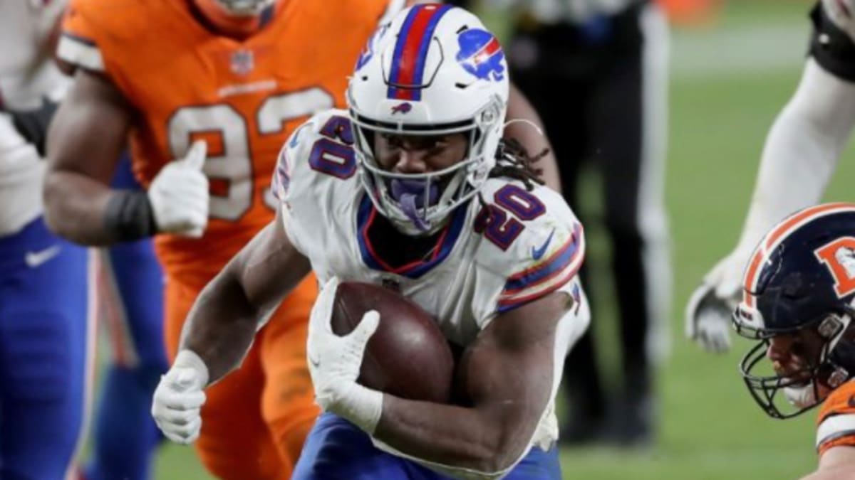 Bills' Devin Singletary, Zack Moss & James Cook look like 3-headed