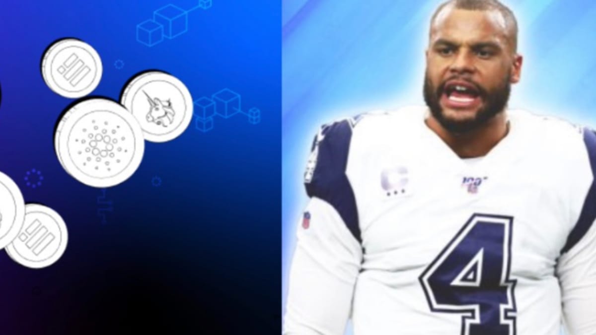 Dallas Cowboys' Dak Prescott Signs Blockchain.com Crypto Endorsement Deal -  Bloomberg