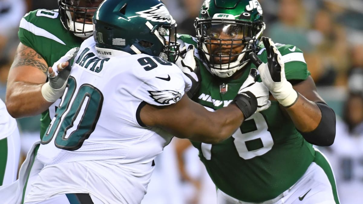 NY Jets' George Fant is one of the best pass-blocking LTs in the NFL