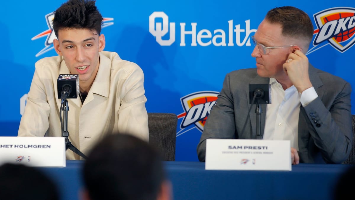 Report: Thunder No. 2 pick Chet Holmgren has potential torn