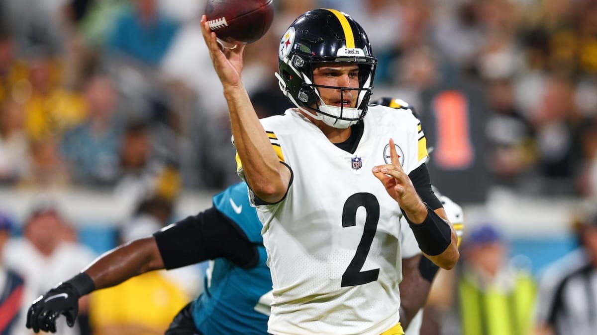 Steelers QB Mason Rudolph takes subtle jab at depth chart