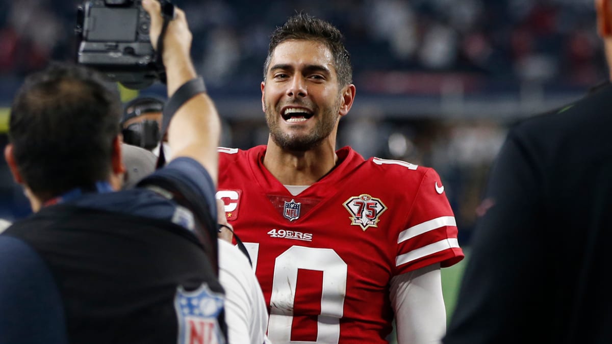 Sources - Jimmy Garoppolo agrees to restructured contract, will remain with San  Francisco 49ers this season - ESPN