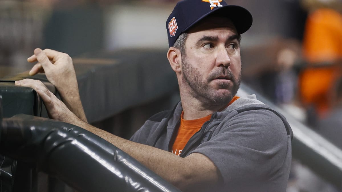 Houston Astros Justin Verlander Lands On IL with Right Calf Injury image