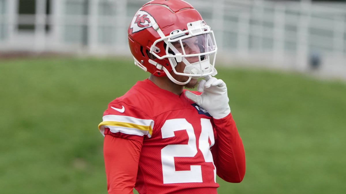 Kansas City Chiefs wide receiver Jerrion Ealy arrives at NFL football  training camp Friday, July 28, 2023, in St. Joseph, Mo. (AP Photo/Charlie  Riedel Stock Photo - Alamy