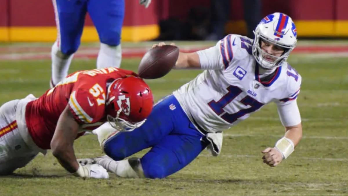 Did @joshallenqb listen to any of the noise after Monday night's rough game?  I asked, he answered. #nfl #buffalo #bills #raiders…