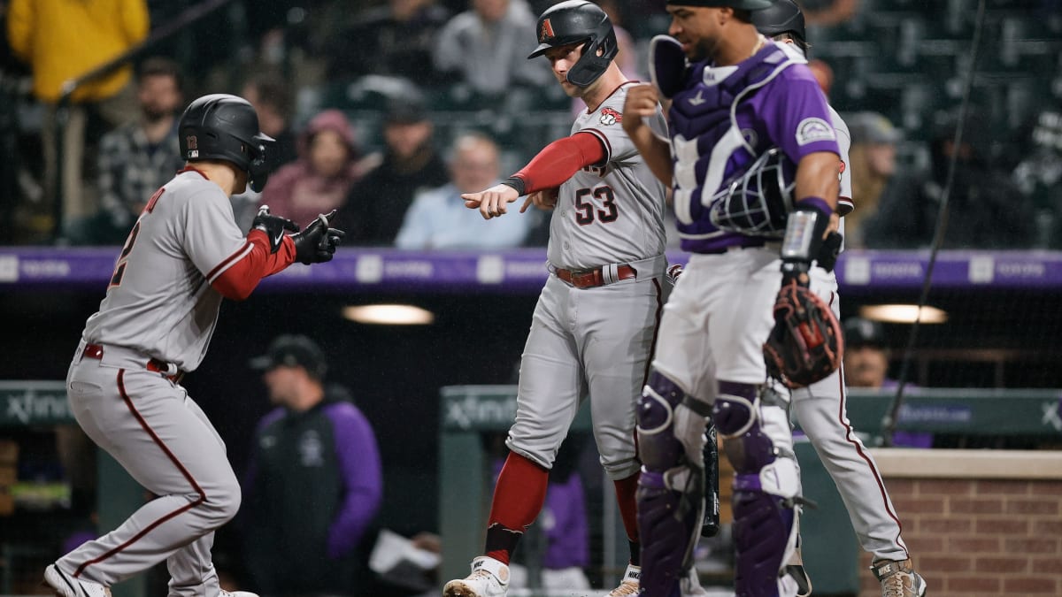 Rockies beat D-backs with five home runs, including a 504-foot blast by  C.J. Cron and a walk-off by Elias Diaz