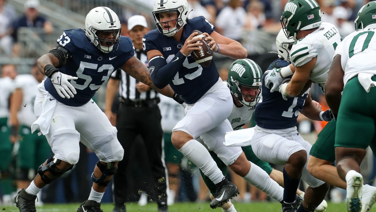 Penn State Football Entering Season With Unforeseen Promise At Quarterback  Behind Likely Starter Drew Allar