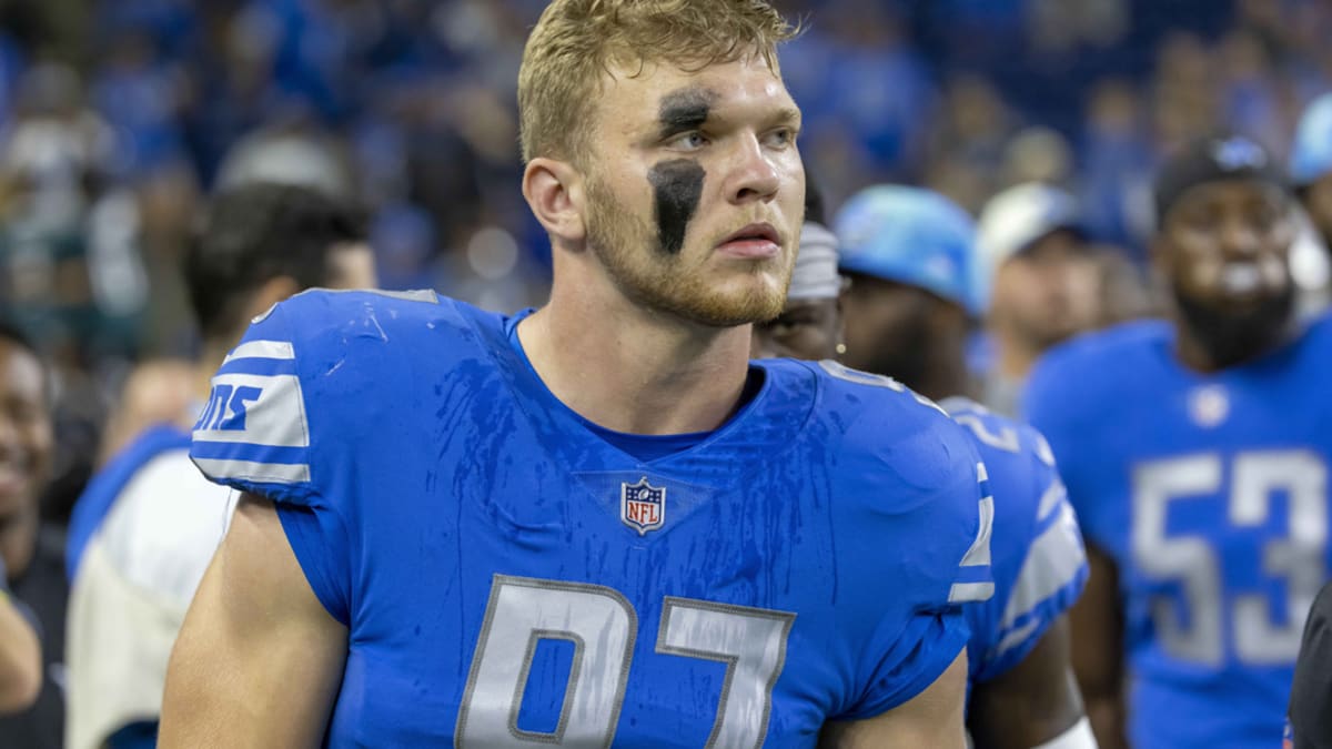 Detroit Lions Alex Anzalone Discusses Battling T.J. Hockenson