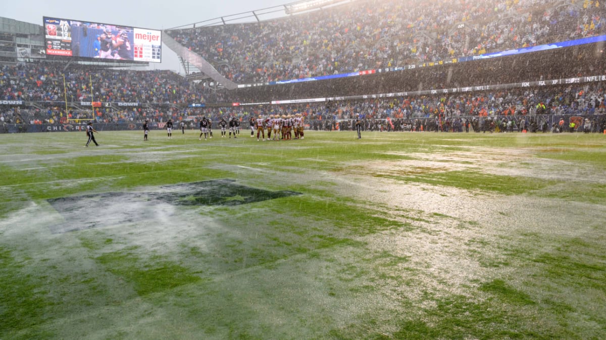 Cool wet Sunday in Chicago, a hot day in Tampa for Sunday's Chicago Bears  game