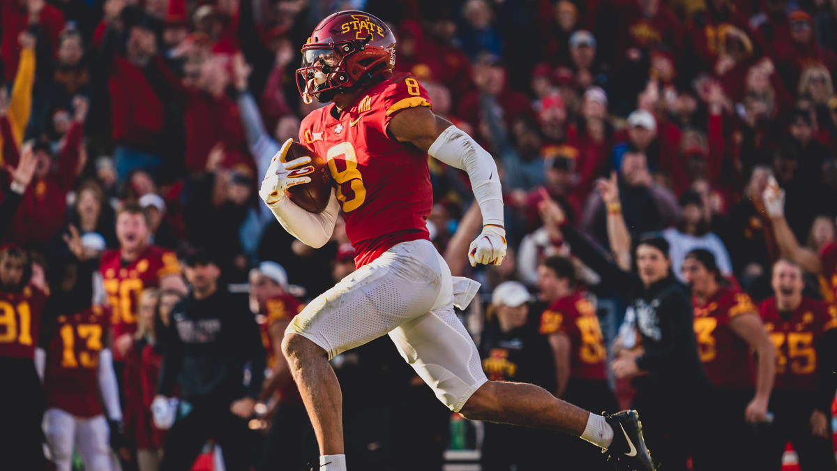 Iowa State WR Xavier Hutchinson signs rookie deal with Texans