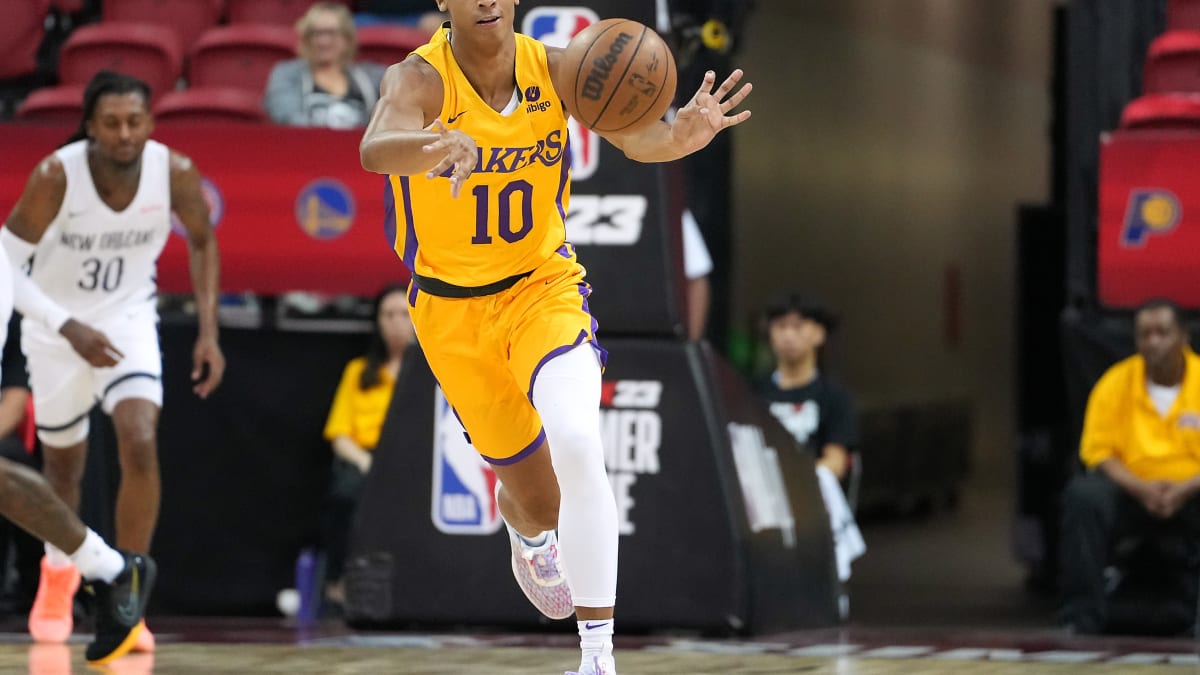 Lakers' Max Christie looking to further showcase on-ball skills in