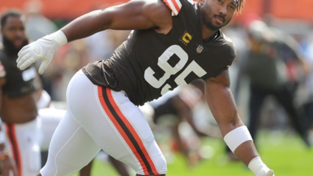 Myles Garrett now Cleveland Browns' undisputed sack leader