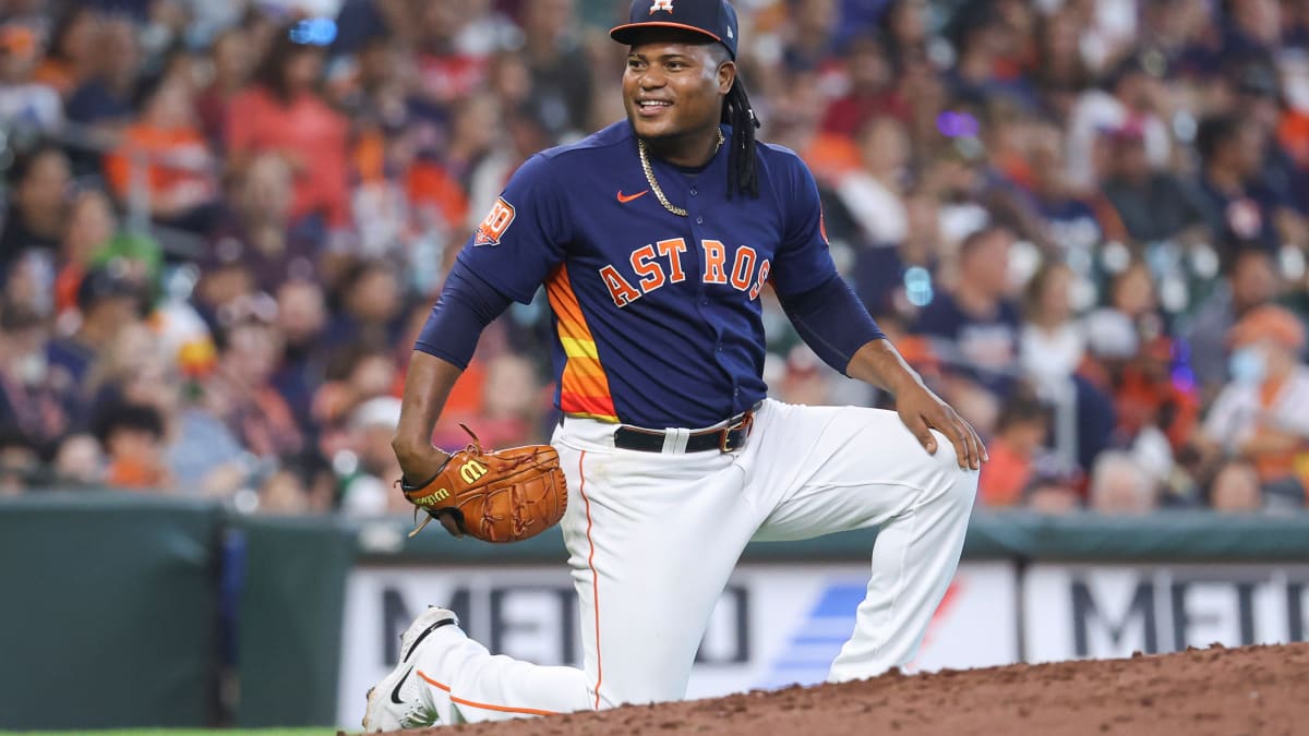 Houston Astros ace Framber Valdez exits start with calf cramp