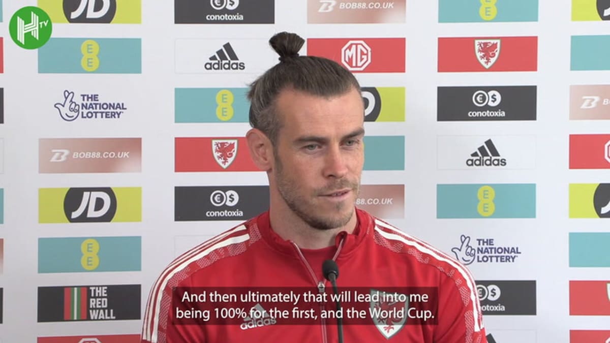 Bale confident of reaching full fitness ahead of World Cup