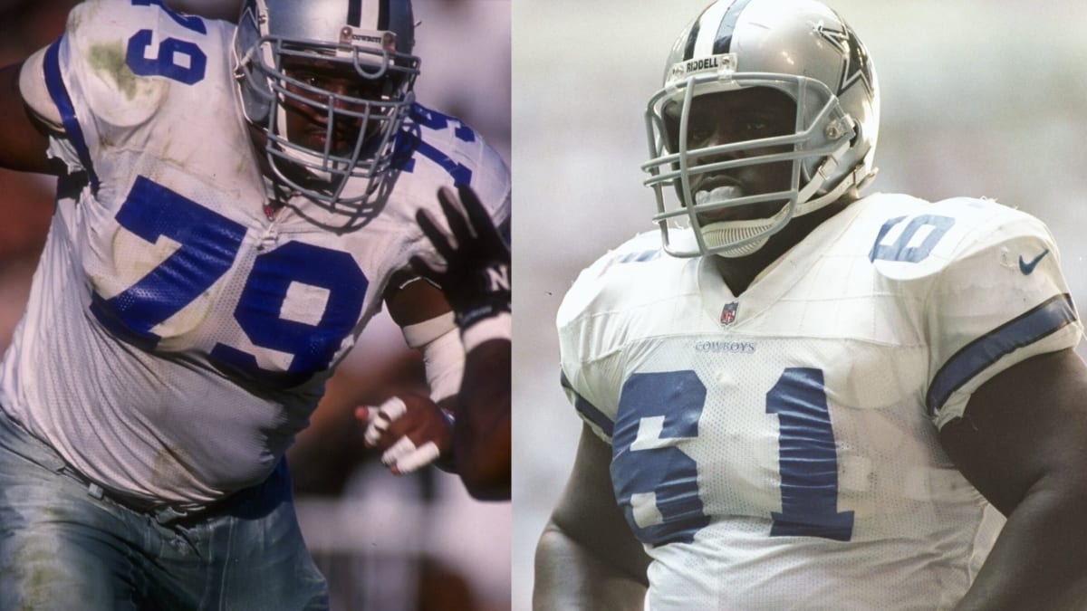 Dallas Cowboys 2 Members of 'The Great Wall' - Nate Newton and