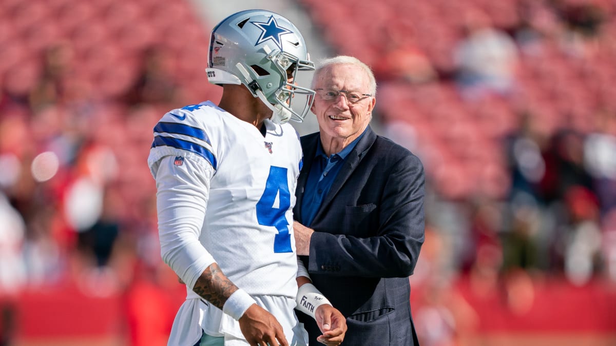 Back to Dak? Jerry Jones On Dallas Cowboys Injured QB Prescott Replacing  'Amazing' Cooper Rush at Rams - FanNation Dallas Cowboys News, Analysis and  More