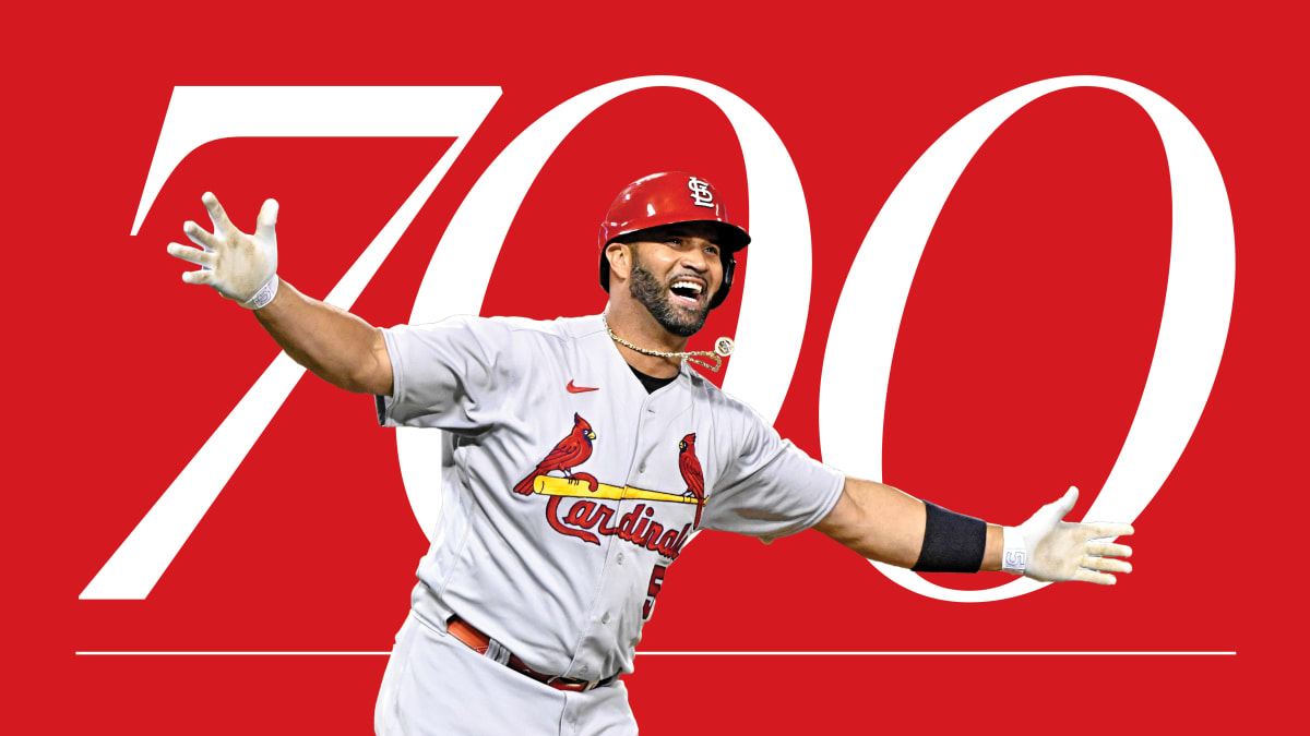 Albert Pujols 700th Home Runs Commemorative Patch St Louis Cardinals (2022)  – Patch Collection