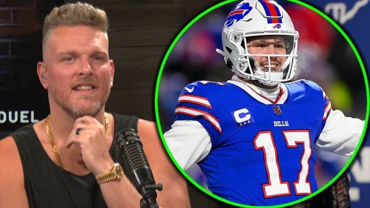 WATCH: Pat McAfee Show loved Buffalo Bills Josh Allen softball game