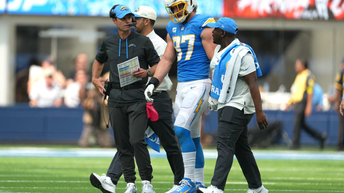 Chargers EDGE Joey Bosa acknowledges Chris Rumph's weight gain