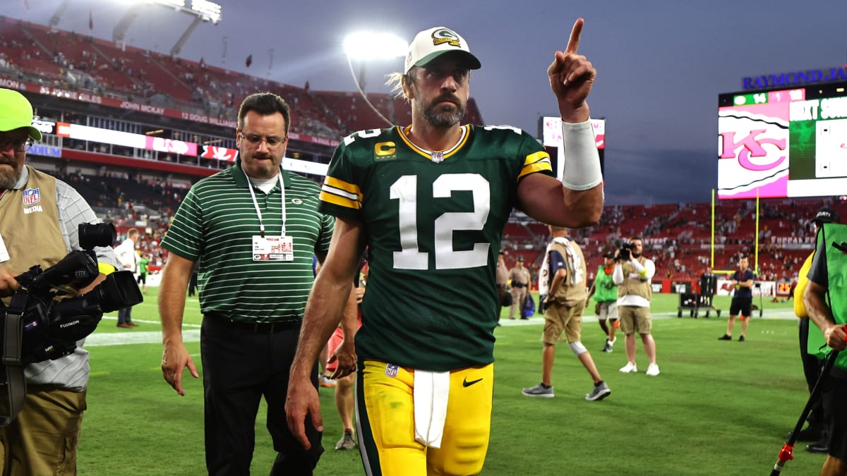 Rodgers explains Jumbotron mistake on McAfee