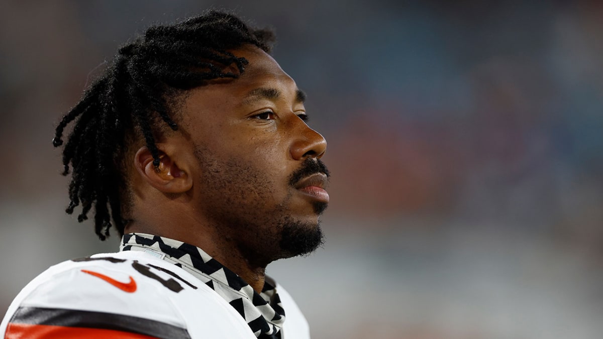 Browns star Myles Garrett listed as questionable after car crash