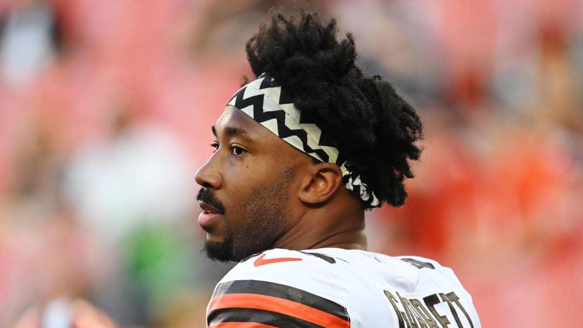 Browns' Myles Garrett ruled out for Week 4: Star edge rusher to sit vs.  Falcons in wake of car accident 