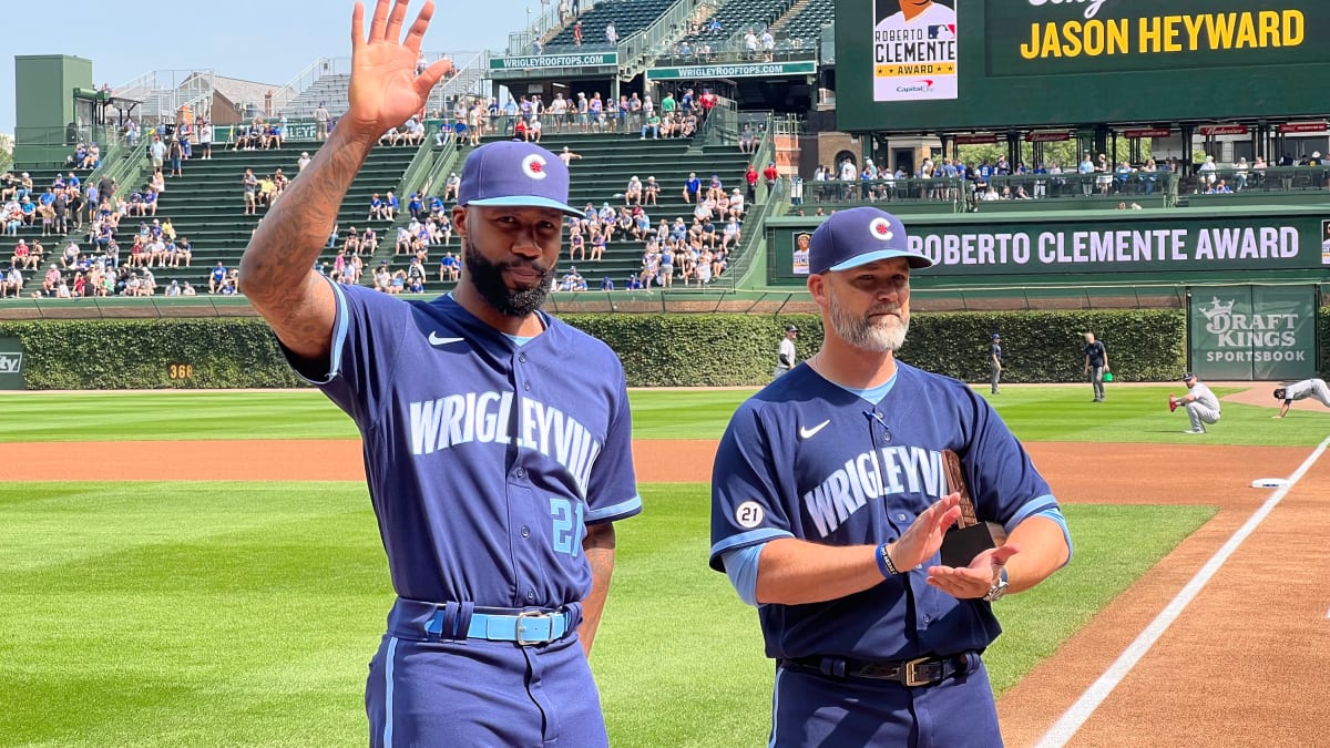 Jason Heyward Sat Tonight But Encouraged His Teammates to Play, Which They  Decided to Do - Bleacher Nation