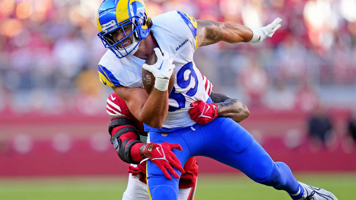 Rams-49ers NFC Championship 2022: Tyler Higbee QUESTIONABLE to