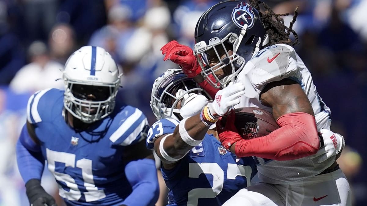 PFF Grades: Derrick Henry Still Tough to Tackle, and More - Sports  Illustrated Tennessee Titans News, Analysis and More