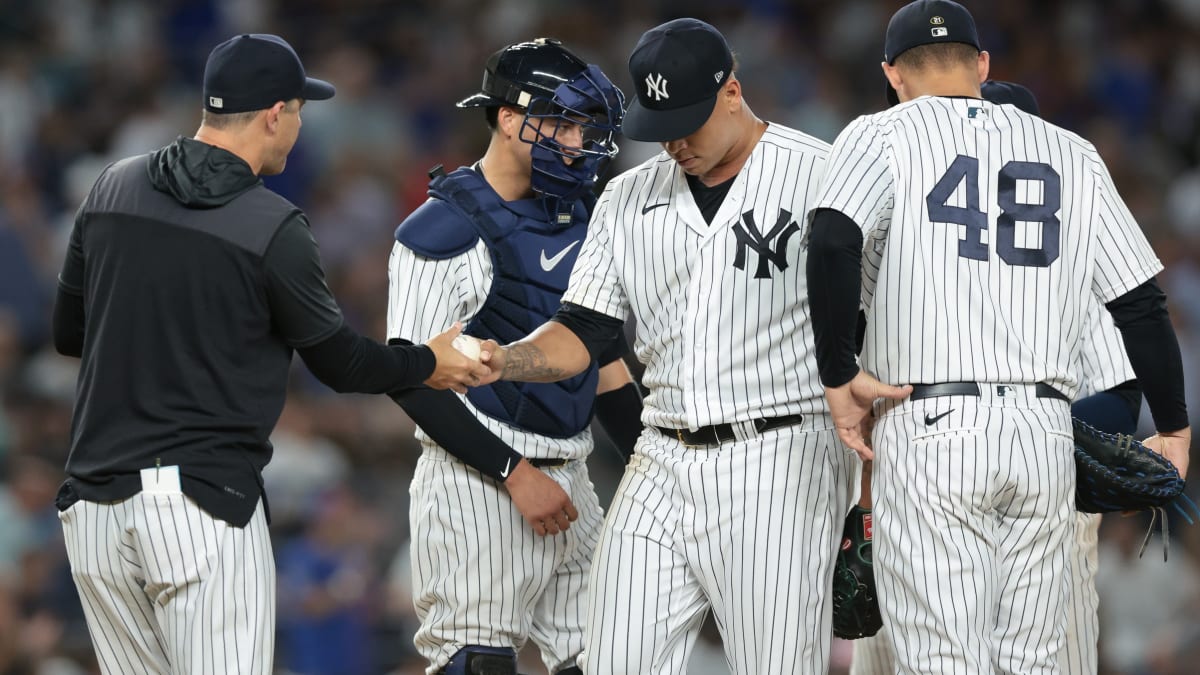 Frankie Montas Looks Ahead After Struggling in New York Yankees Debut -  Sports Illustrated NY Yankees News, Analysis and More