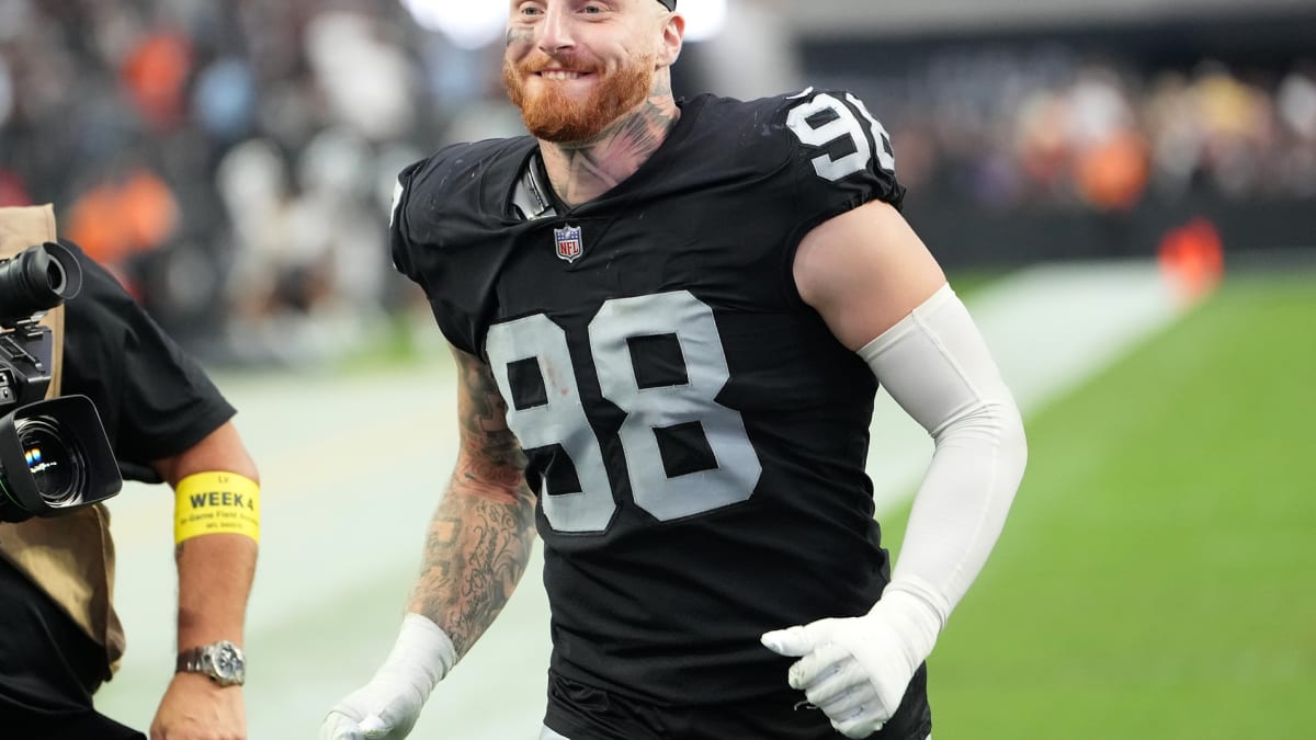 From the Las Vegas Raiders locker room: DE Maxx Crosby - Sports Illustrated Las  Vegas Raiders News, Analysis and More