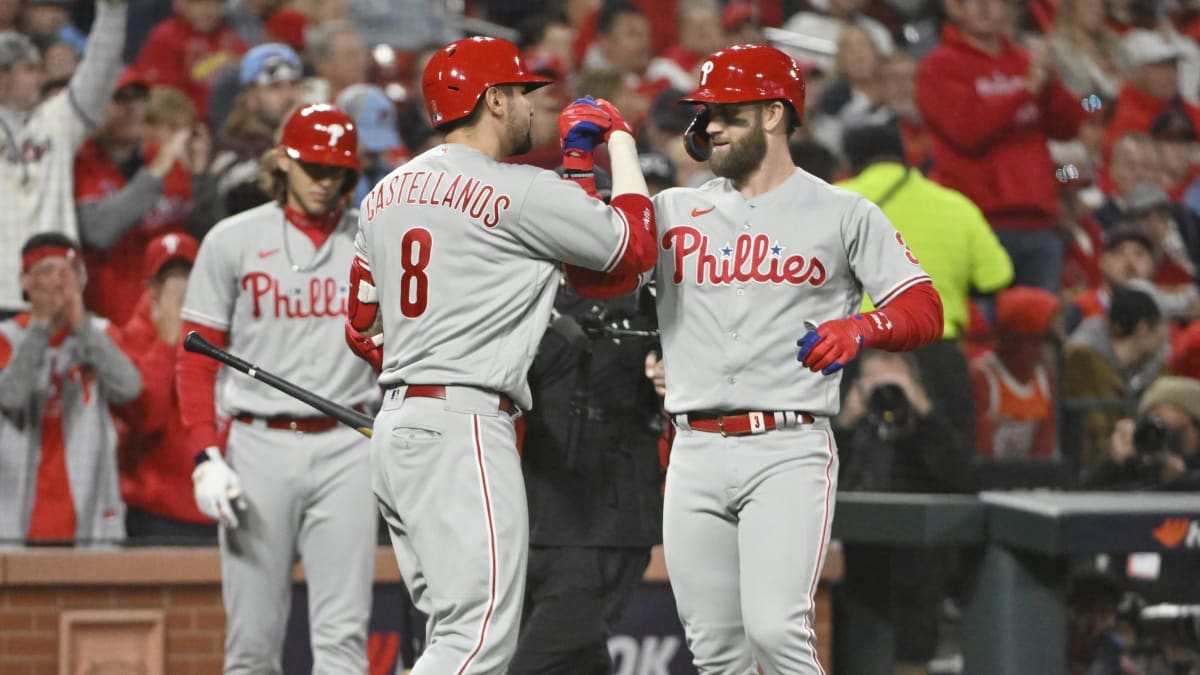 Phillies hit three homers in 12-1 win over Cardinals Saturday