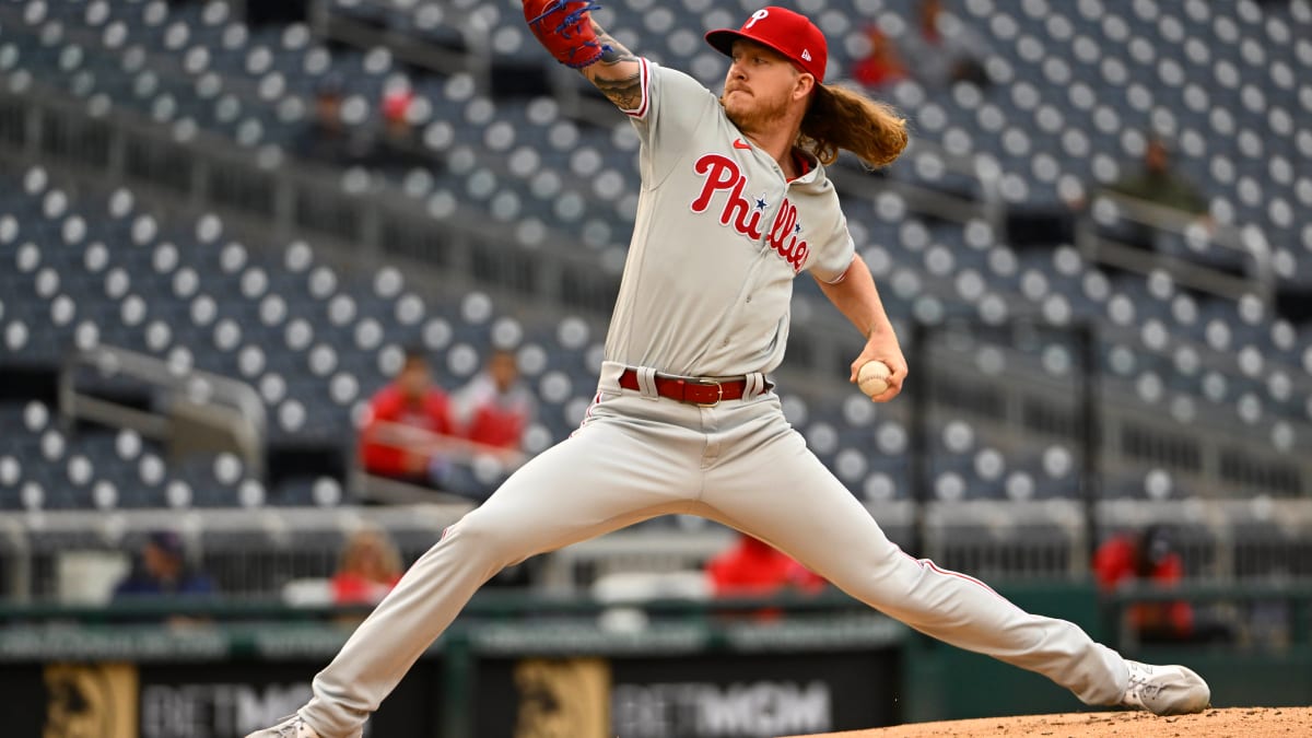 Aaron Nola Doesn't Have to be an Ace for the Philadelphia Phillies when  Starting Rotation has Wheeler, Suarez, Eflin, Gibson - Sports Illustrated  Inside The Phillies