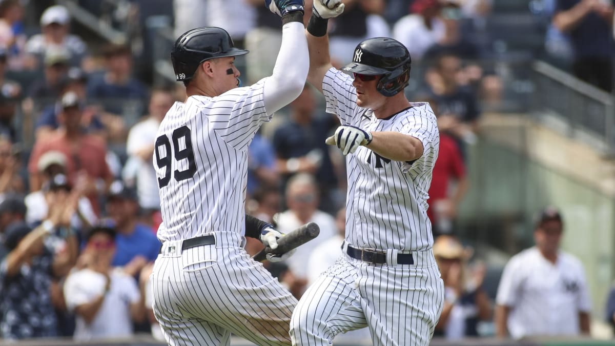 The Yankees Dj Lemahieu Gleyber Torres Aaron Judge And Anthony