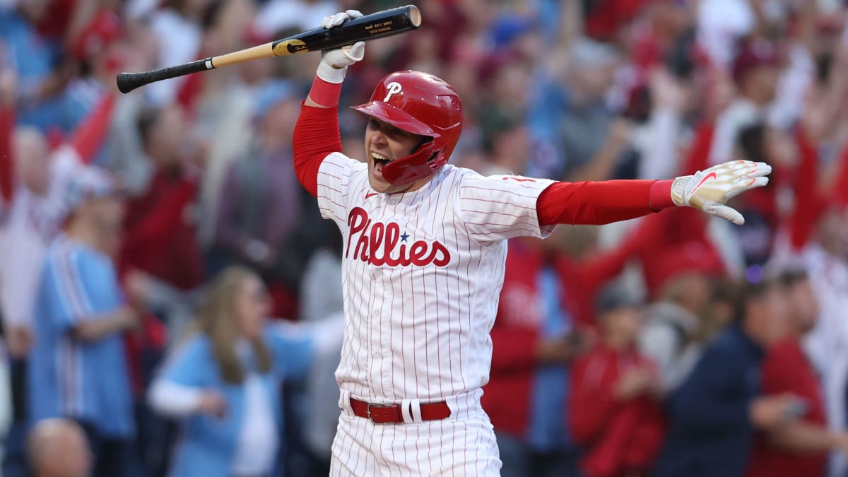 Despite What May Happen to Philadelphia Phillies First Baseman Rhys Hoskins  in the Future, Just Enjoy the Ride Now - Sports Illustrated Inside The  Phillies