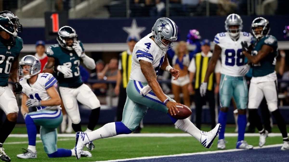 Dallas Cowboys Network on X: QB Dak Prescott stats vs Eagles Wk3  #dallascowboys  / X